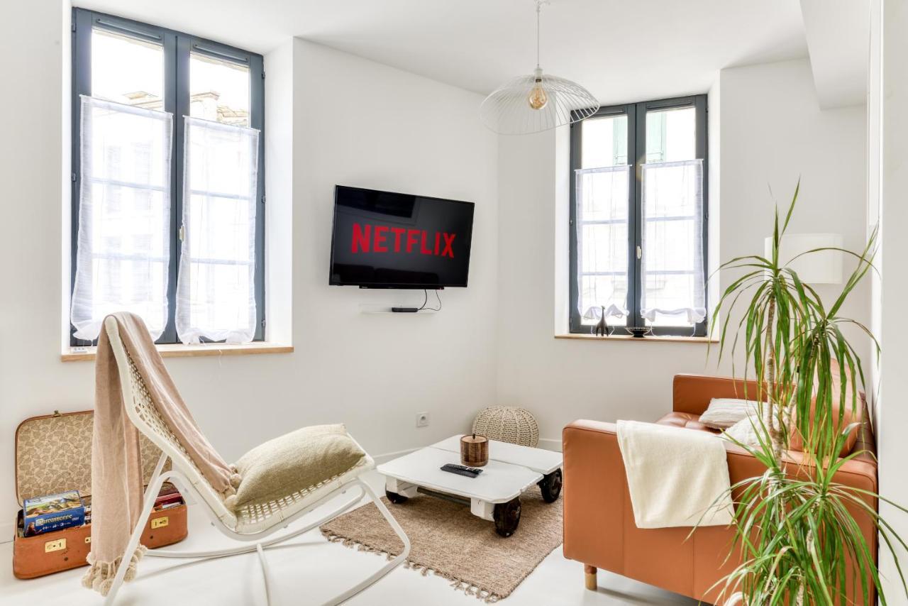 Les Gites De Laure - L'Or Blanc, Appartement Avec Vue Sur Le Chateau, Climatisation, Netflix, A 160 M De La Cite Medievale 卡尔卡松 外观 照片